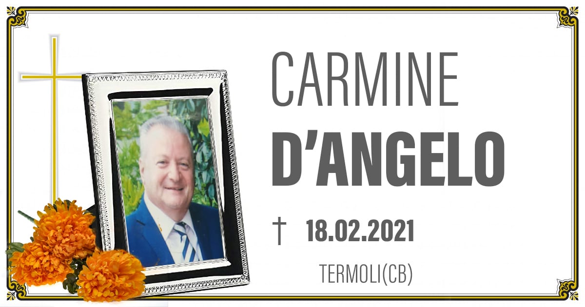 CARMINE D'ANGELO 18.02.2021