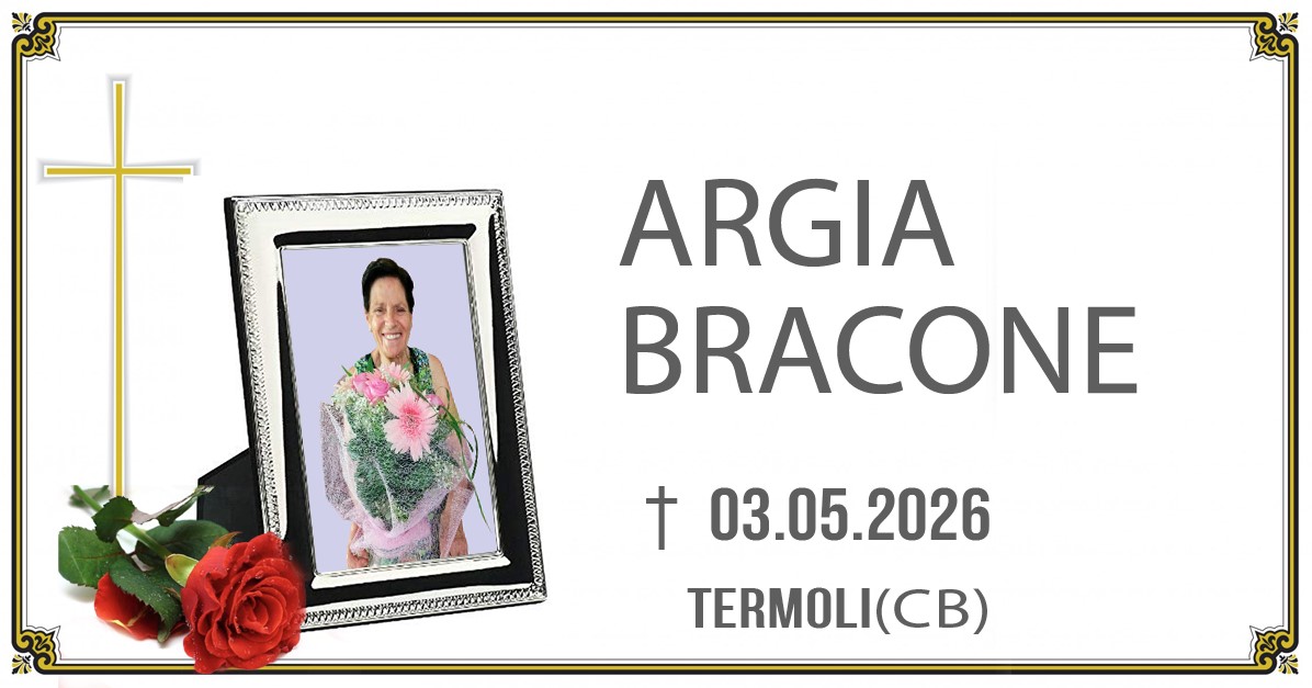 ARGIA BRACONE 03/05/2026