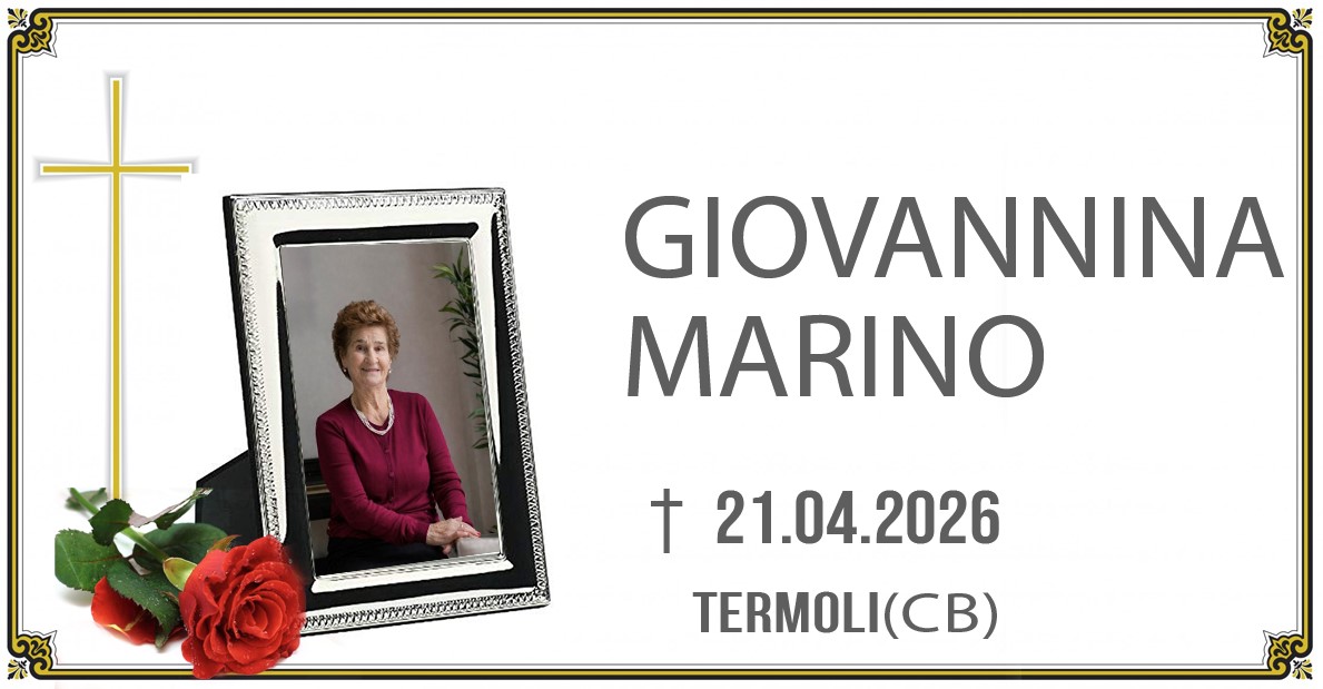 GIOVANNINA MARINO 21/04/2026
