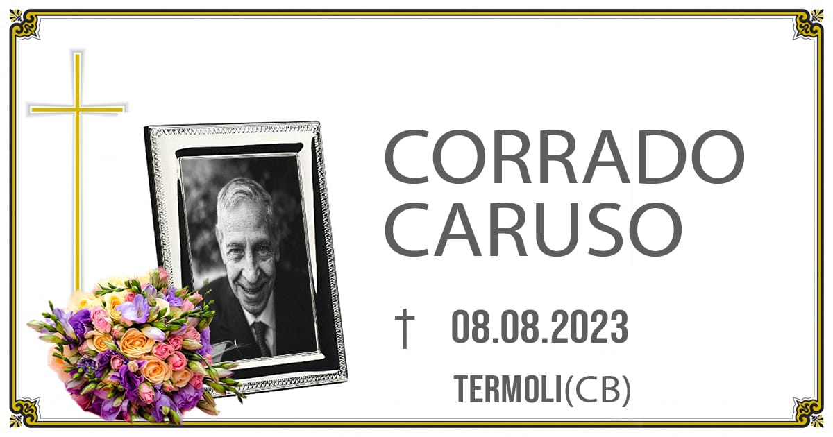 CORRADO CARUSO 08/08/2023
