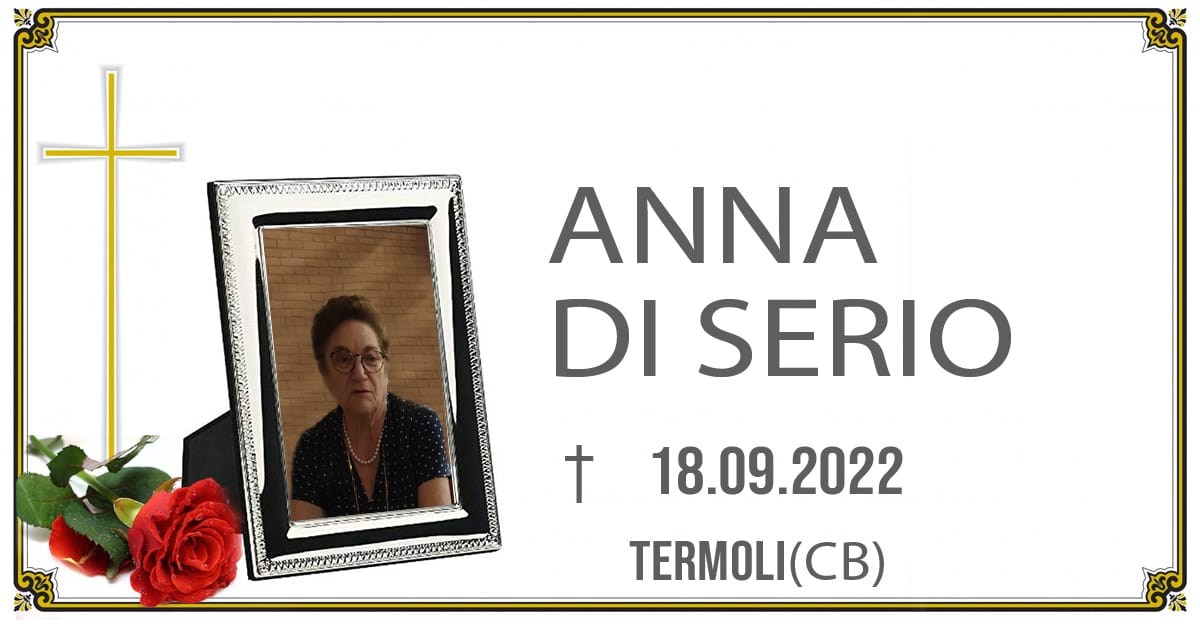 ANNA DI SERIO 18/09/2022