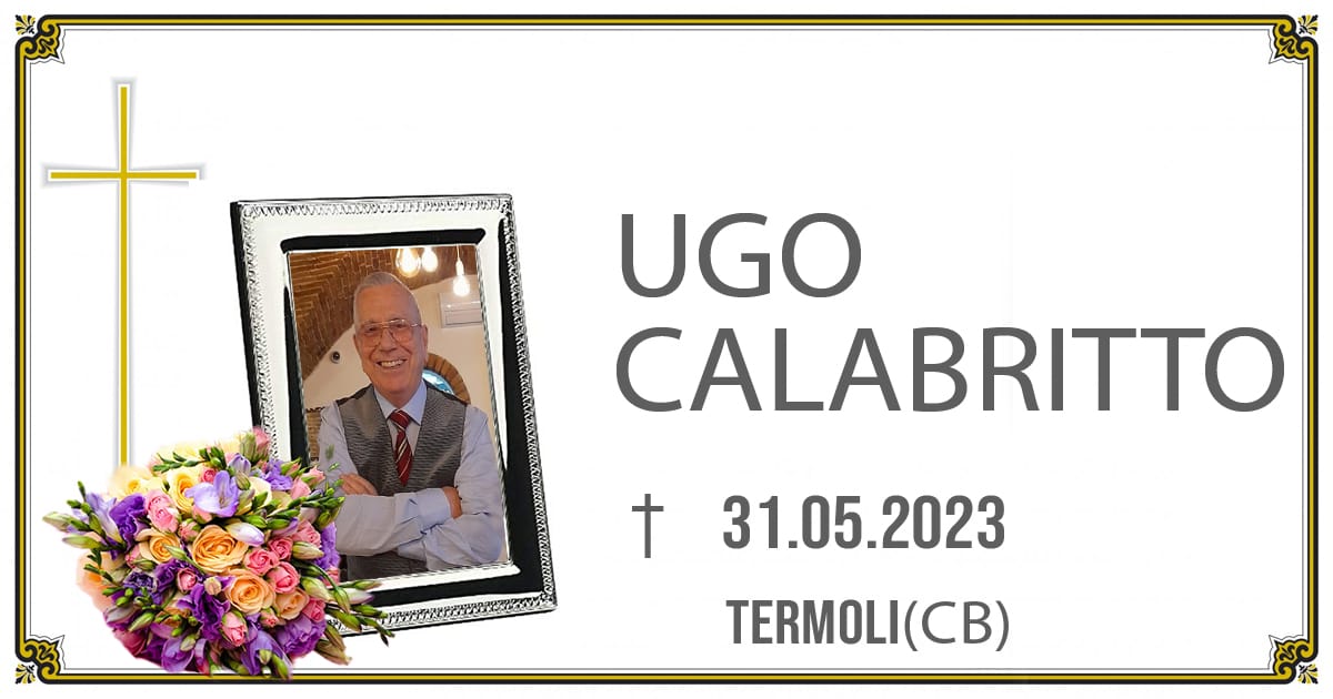 UGO CALABRITTO 31/05/2023