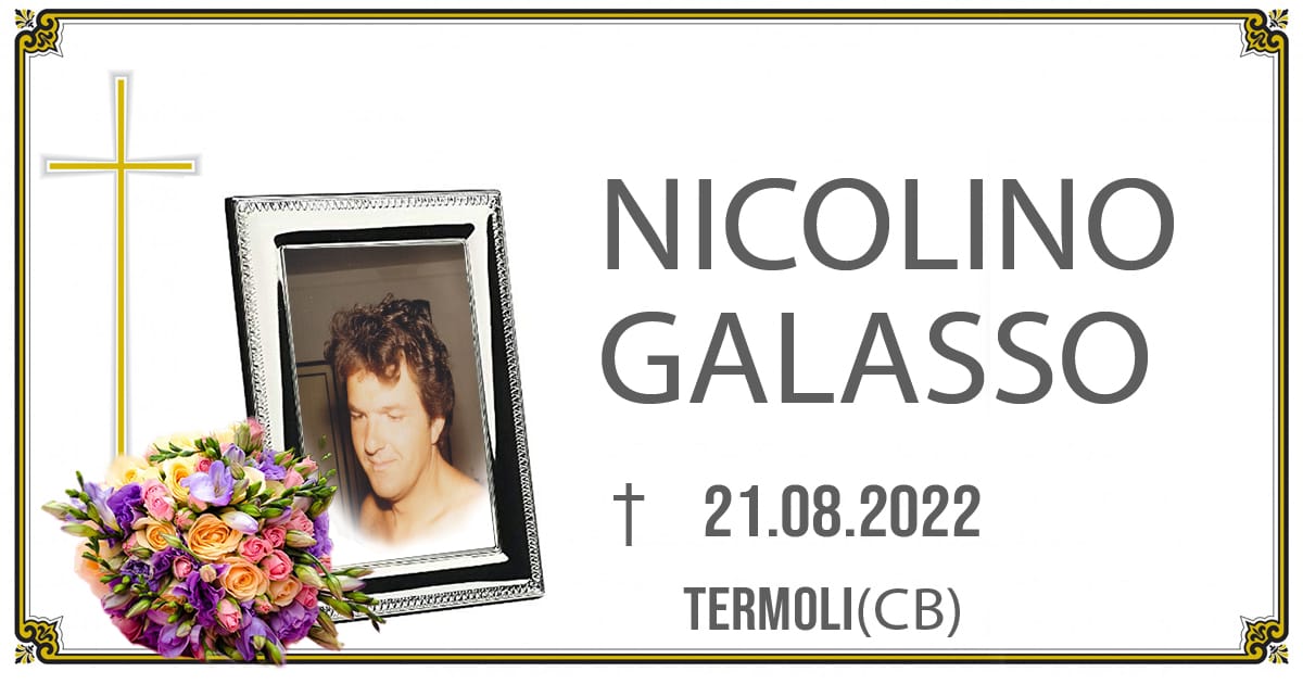 NICOLINO GALASSO 22/08/2022