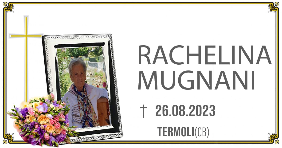 RACHELINA MUGNANI 26/08/2023