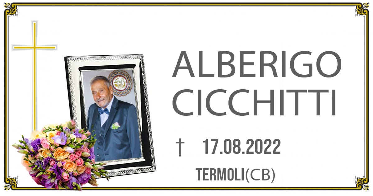 ALBERIGO CICCHITTI 17/08/2022