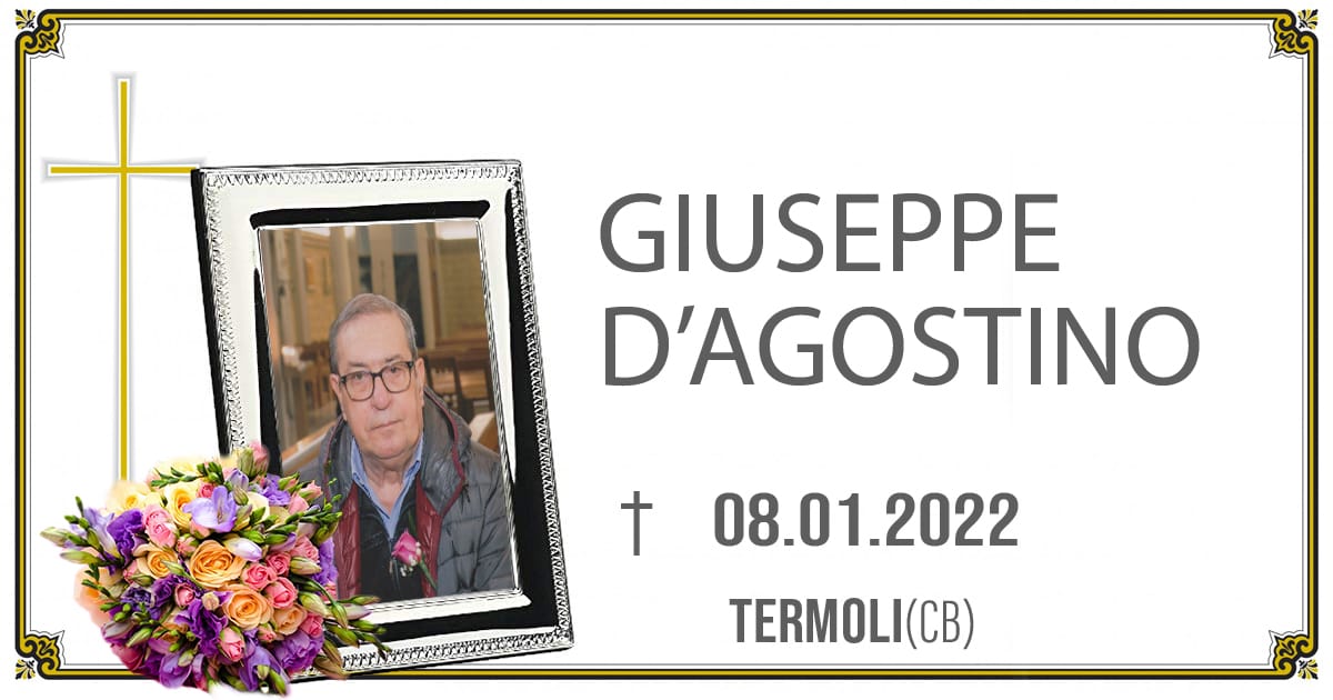 GIUSEPPE D'AGOSTINO  08/01/2022        