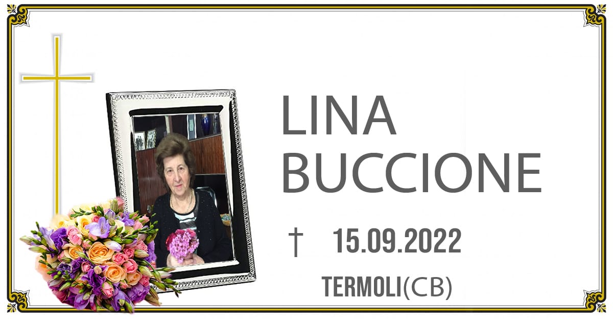 LINA BUCCIONE 15/09/2022