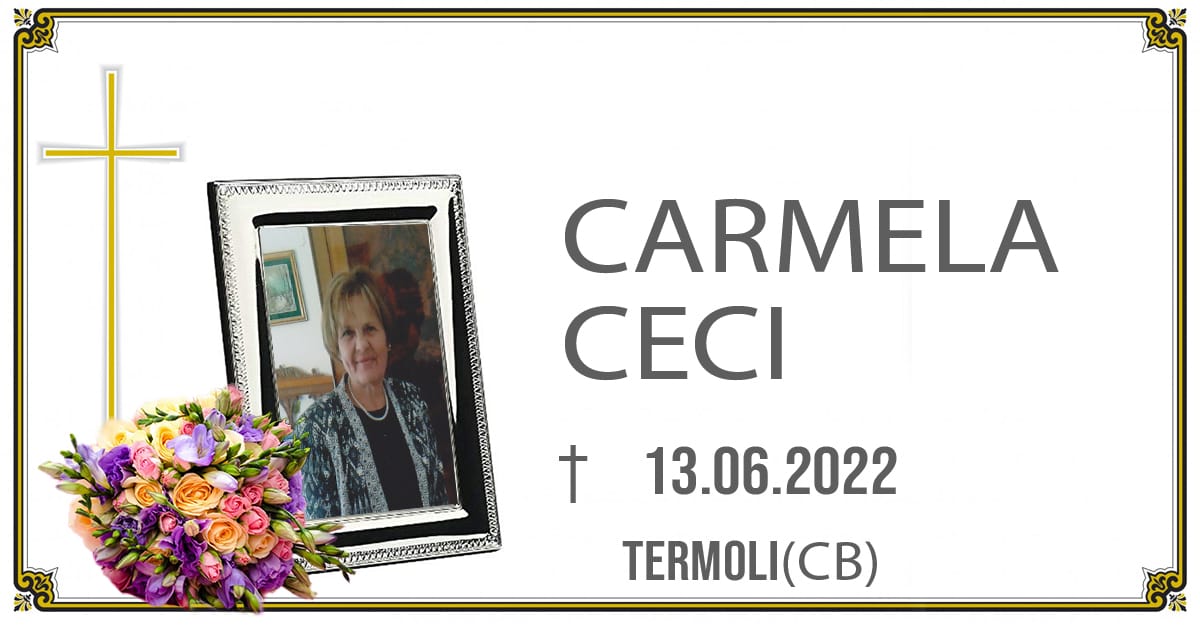 CARMELA CECI 14/06/2022  