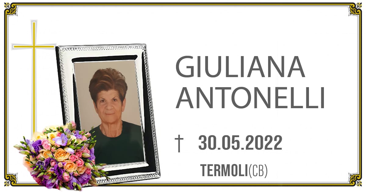 GIULIANA ANTONELLI 30/05/2022   