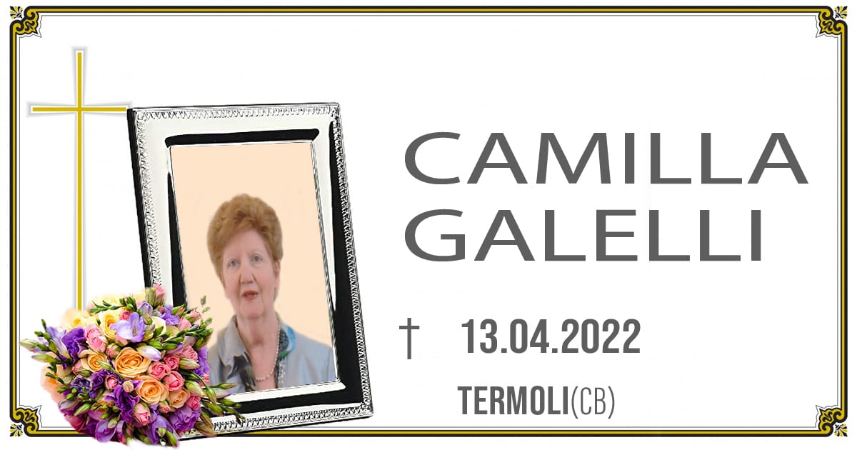CAMILLA GALELLI 13/04/2022                     