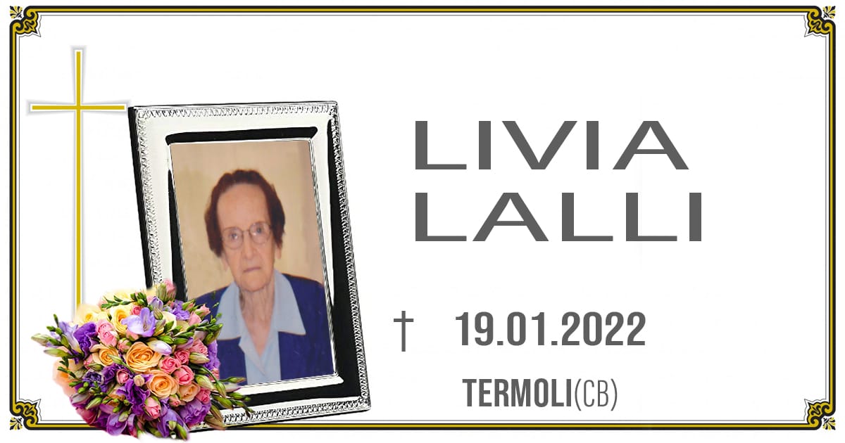 LIVIA LALLI 19/01/2022          