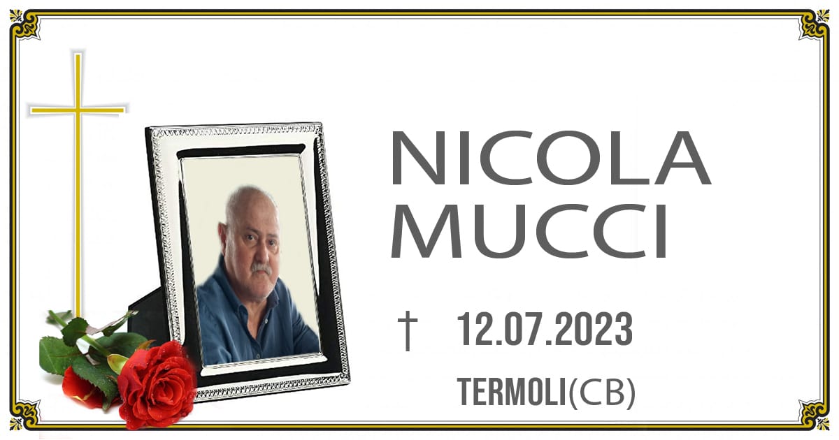 NICOLA MUCCI 12/07/2023