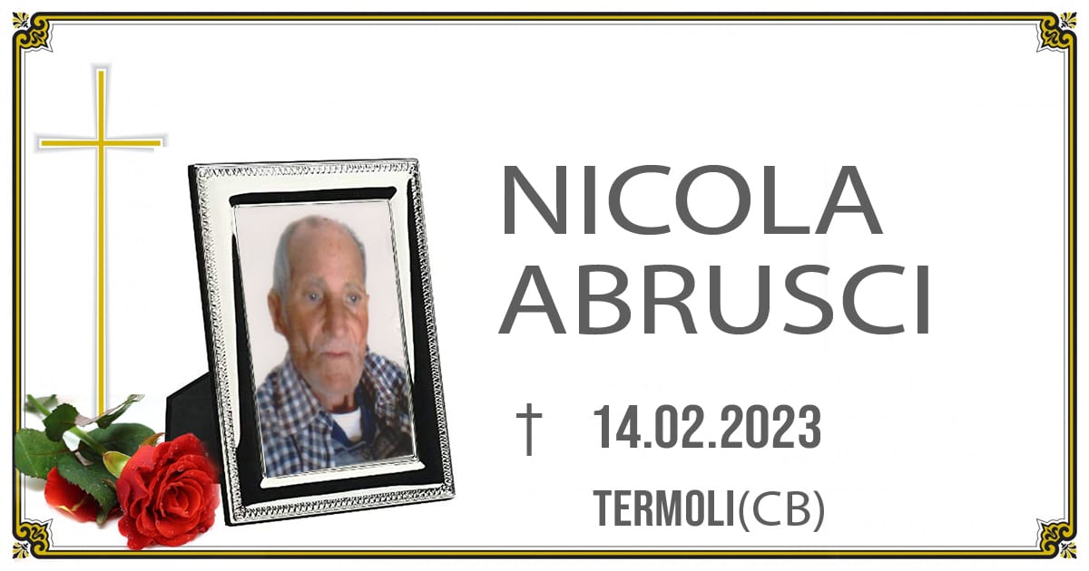 NICOLA ABRUSCI  14/02/2023 