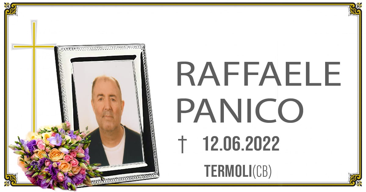RAFFAELE PANICO 12/06/2022