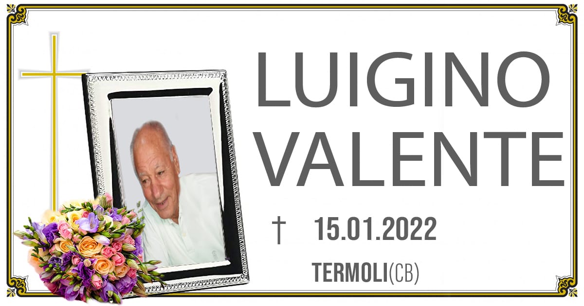 LUIGINO VALENTE 15/01/2022       