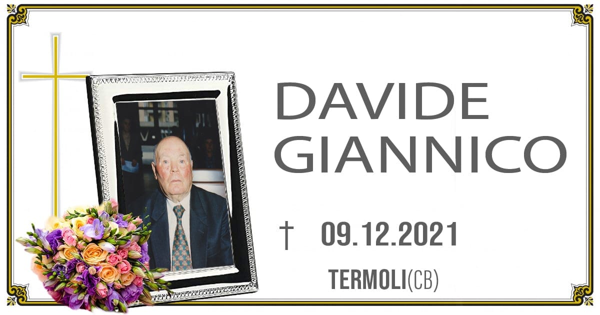 DAVIDE GIANNICO 09/12/2021   