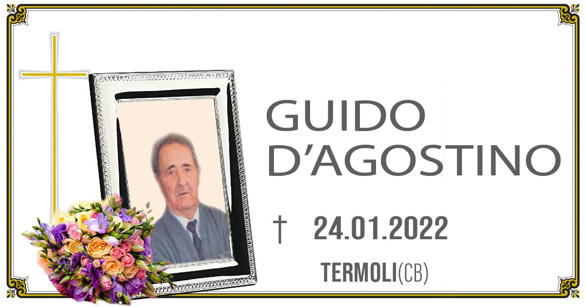 GUIDO D'AGOSTINO 25/01/2022     