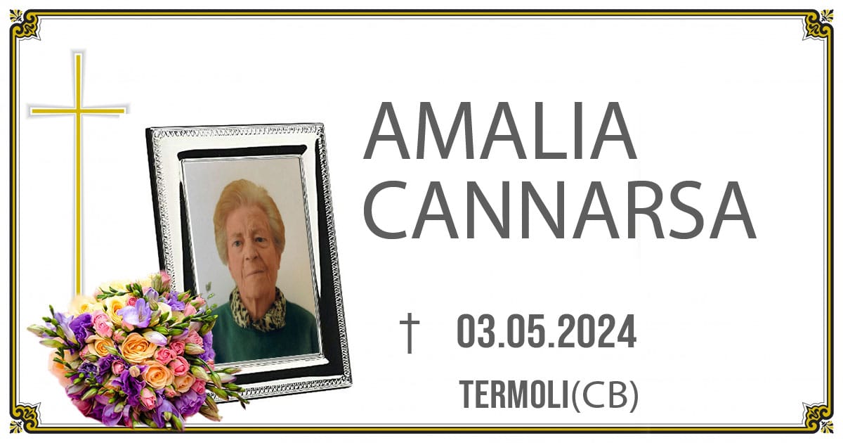 AMALIA CANNARSA 03/05/2024  