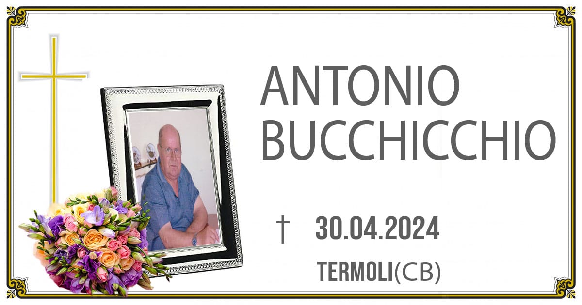 ANTONIO BUCCHICCHIO 30/04/2024  