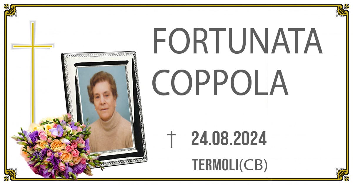 FORTUNATA COPPOLA 24/08/2024 