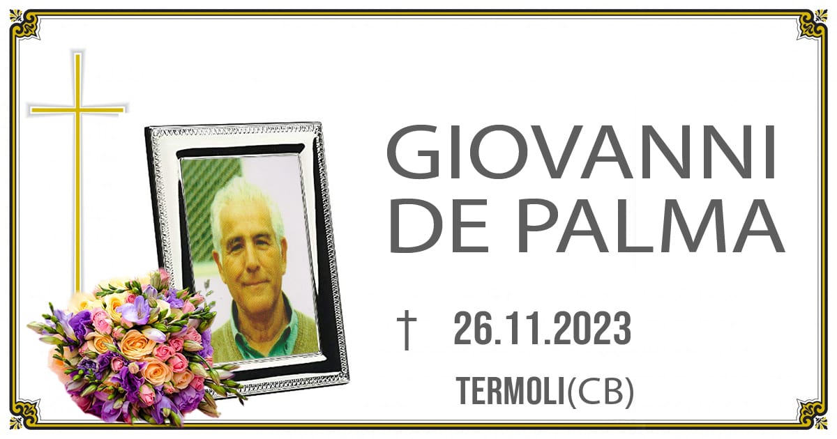GIOVANNI DE PALMA 26/11/2023