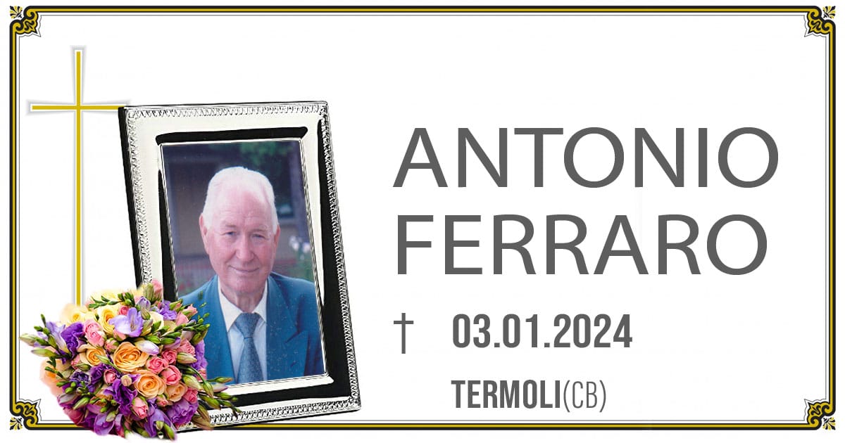 ANTONIO FERRARO 03/01/2024