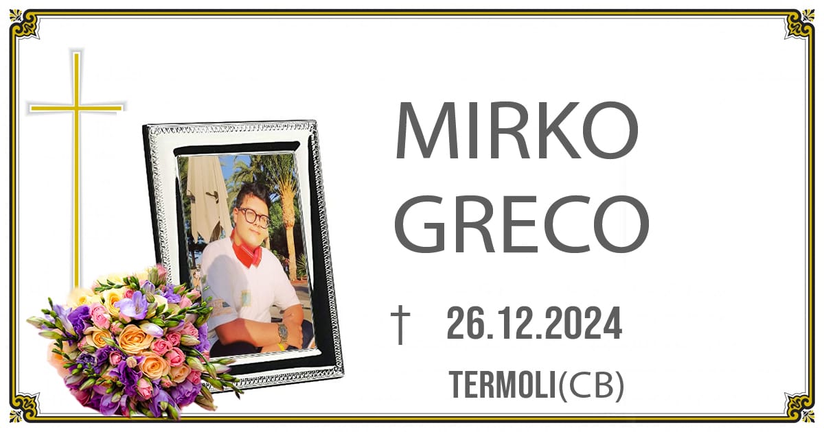 MIRKO GRECO  26/12/2024