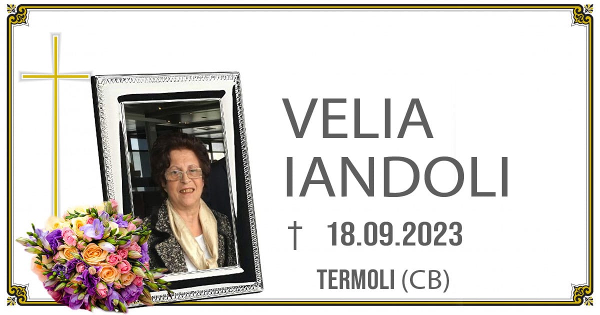 VELIA IANDOLI 18/09/2023