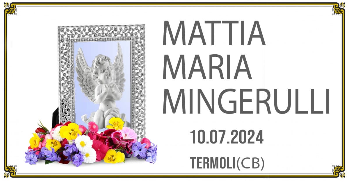 MATTIA MARIA MINGERULLI 10/07/2024  