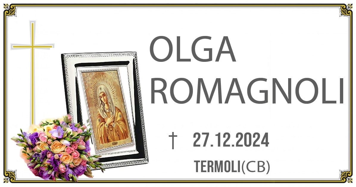 OLGA ROMAGNOLI  27/12/2024