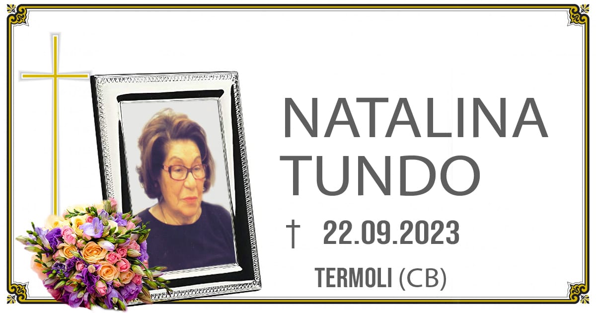 NATALINA TUNDO 22/09/2023