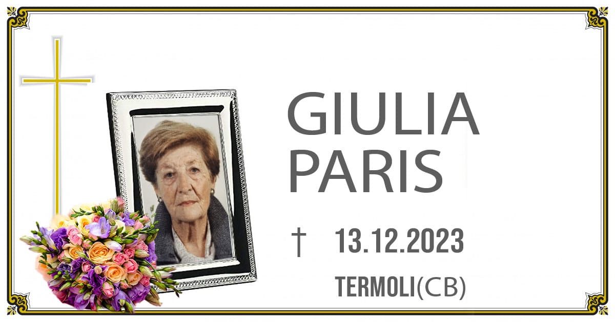 GIULIA PARIS 13/12/2023 