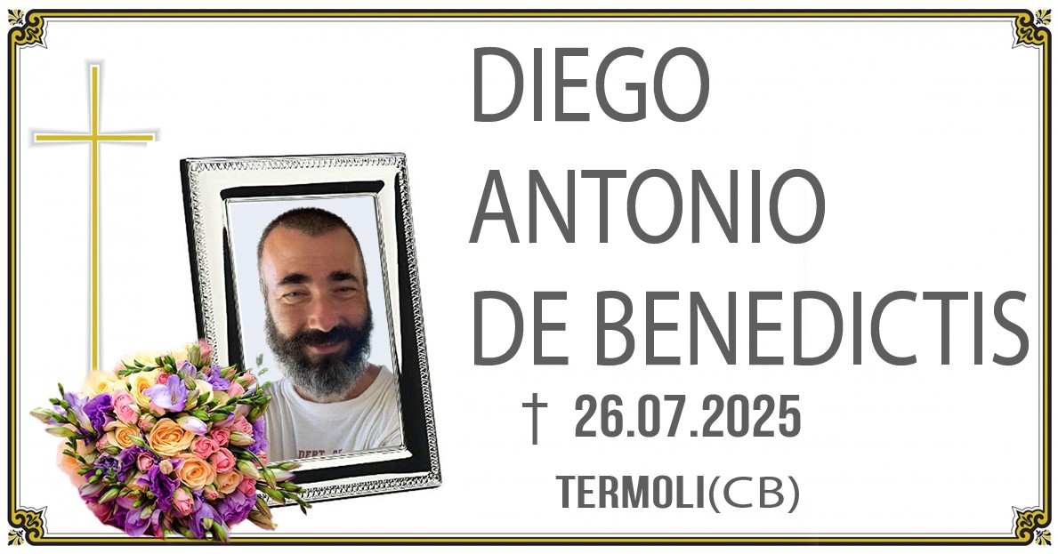 DIEGO ANTONIO DE BENEDICTIS 26/07/2025