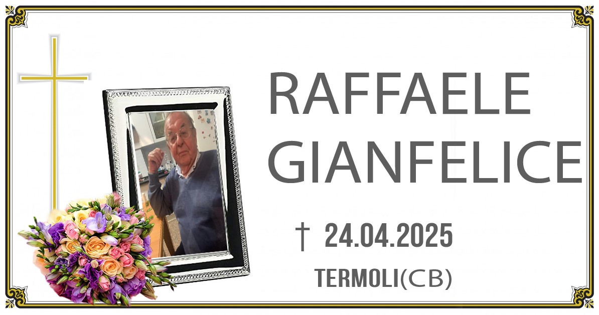 RAFFAELE GIANFELICE 24/04/2025
