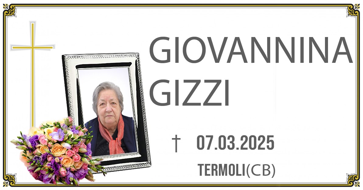GIOVANNINA GIZZI 07/03/2025