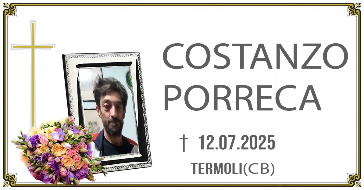 COSTANZO PORRECA 12/07/2025