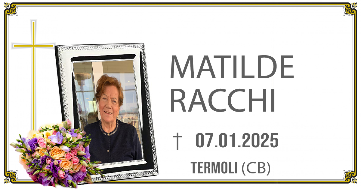 MATILDE RACCHI  07/01/2025