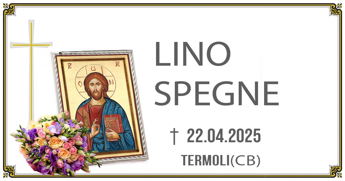 LINO SPEGNE 22/04/2025