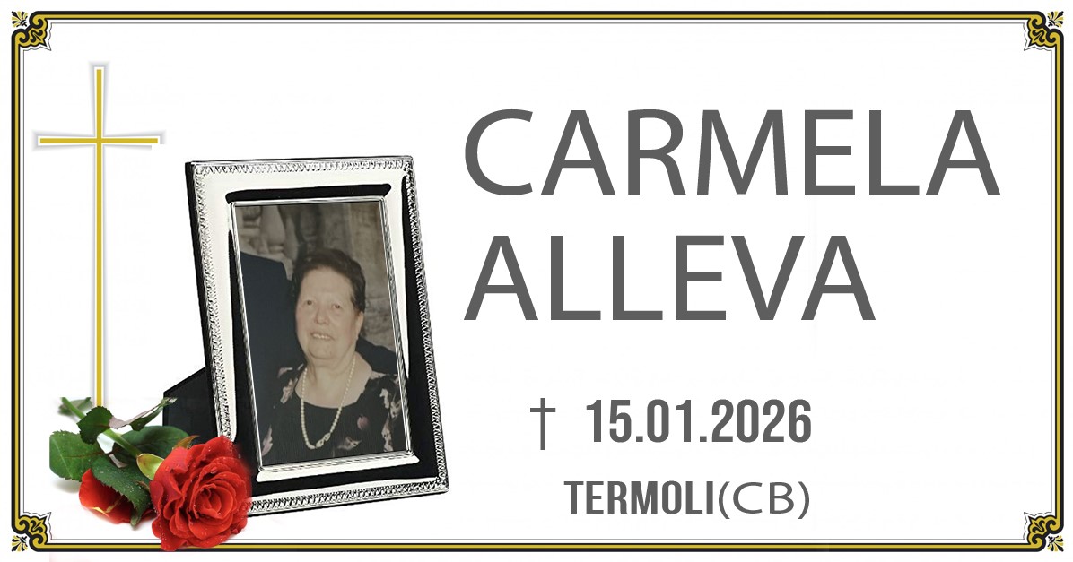CARMELA ALLEVA 15/01/2026