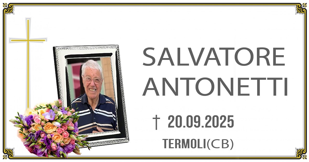 SALVATORE ANTONETTI 20/09/2025