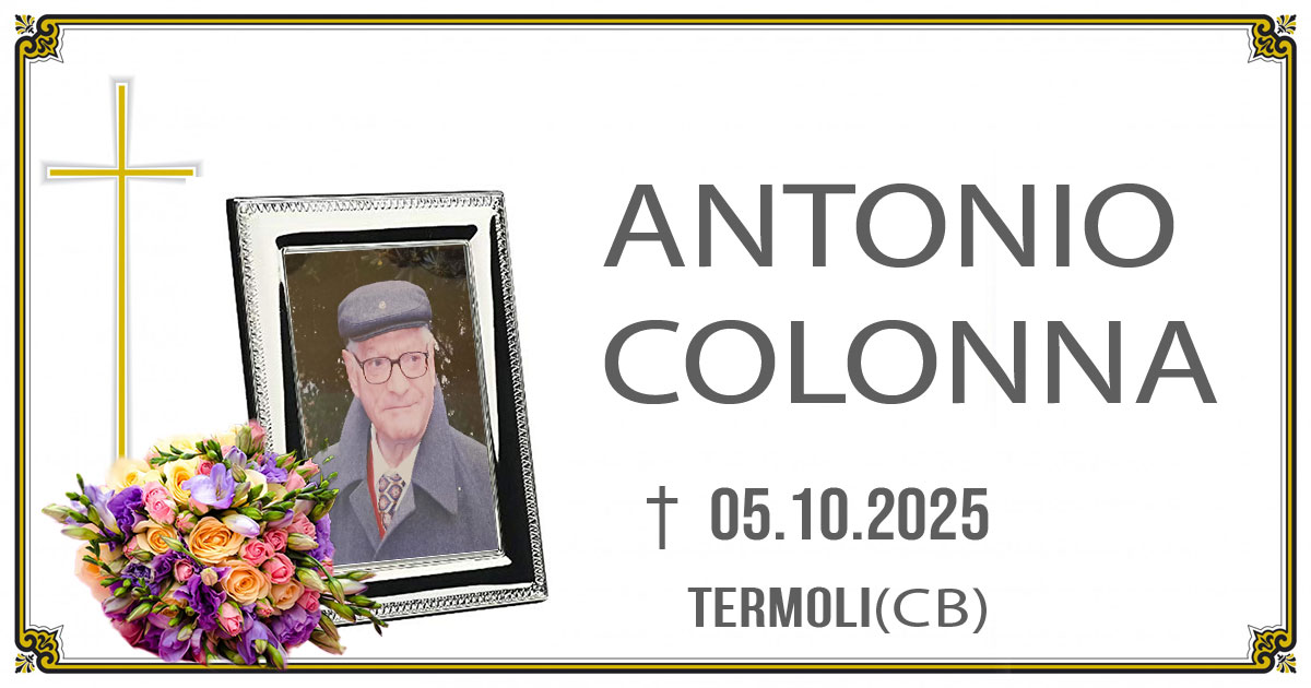 ANTONIO COLONNA 05/10/2025