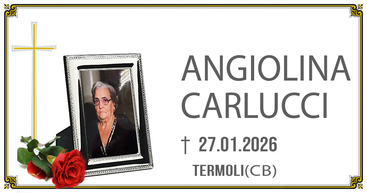 ANGIOLINA CARLUCCI 27/01/2026