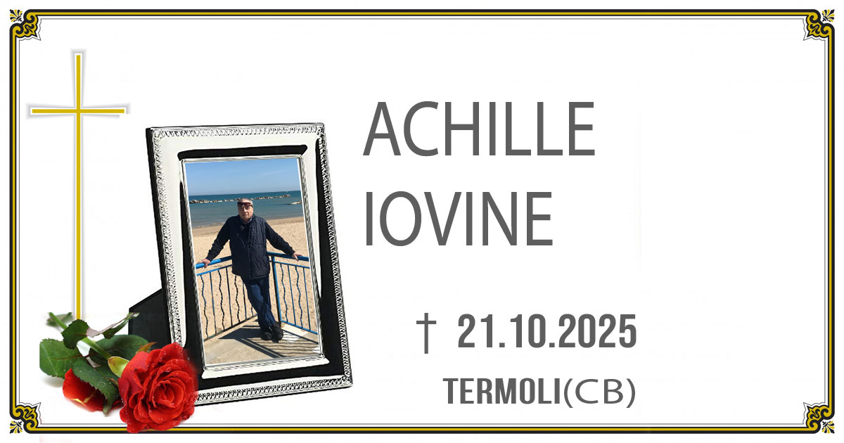 ACHILLE IOVINE 21/10/2025