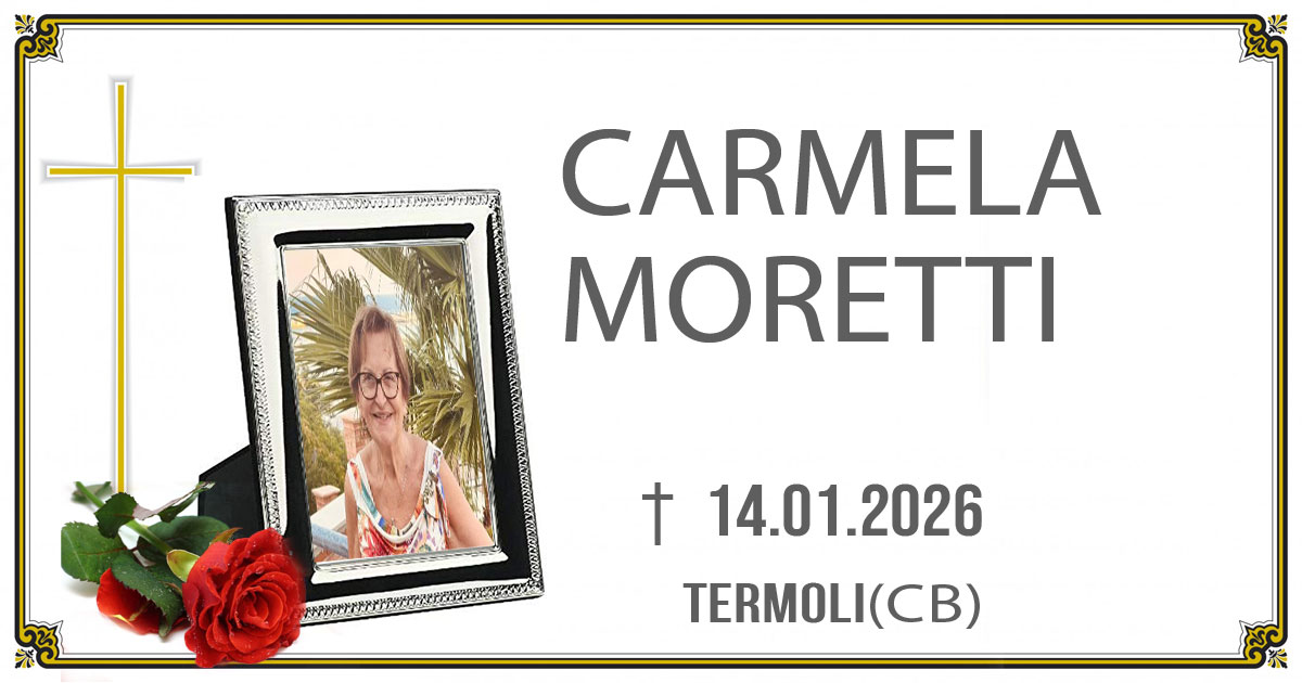 CARMELA MORETTI 14/01/2026