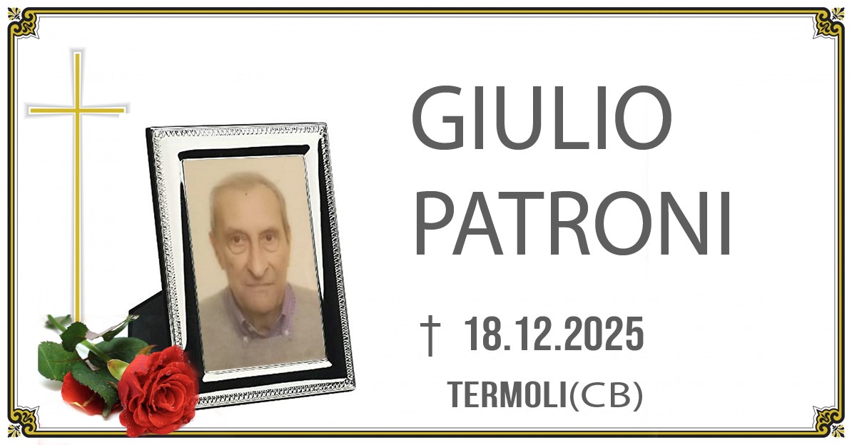 GIULIO PATRONI 18/12/2025