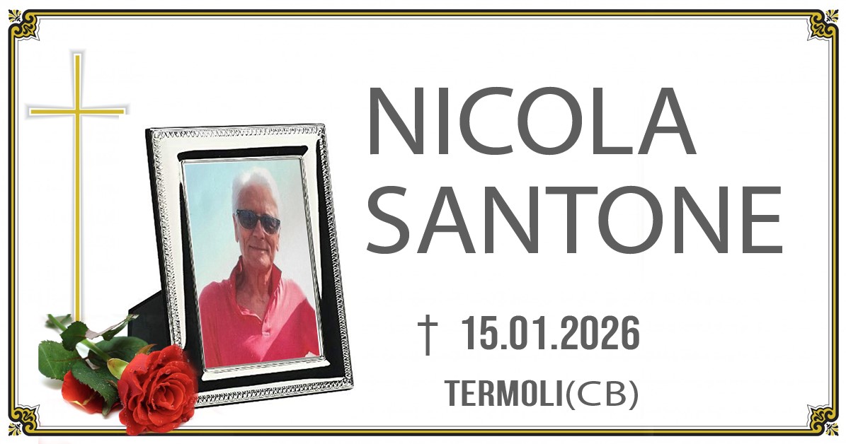 NICOLA SANTONE 15/01/2026